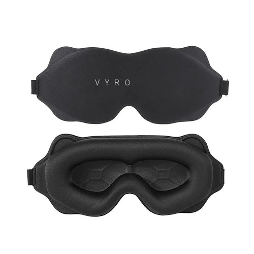 VYRO 3D contoured sleep mask in black