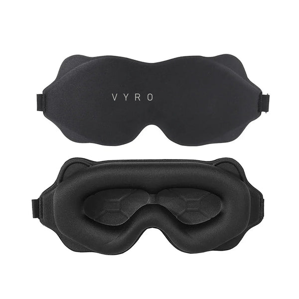 VYRO 3D contoured sleep mask in black